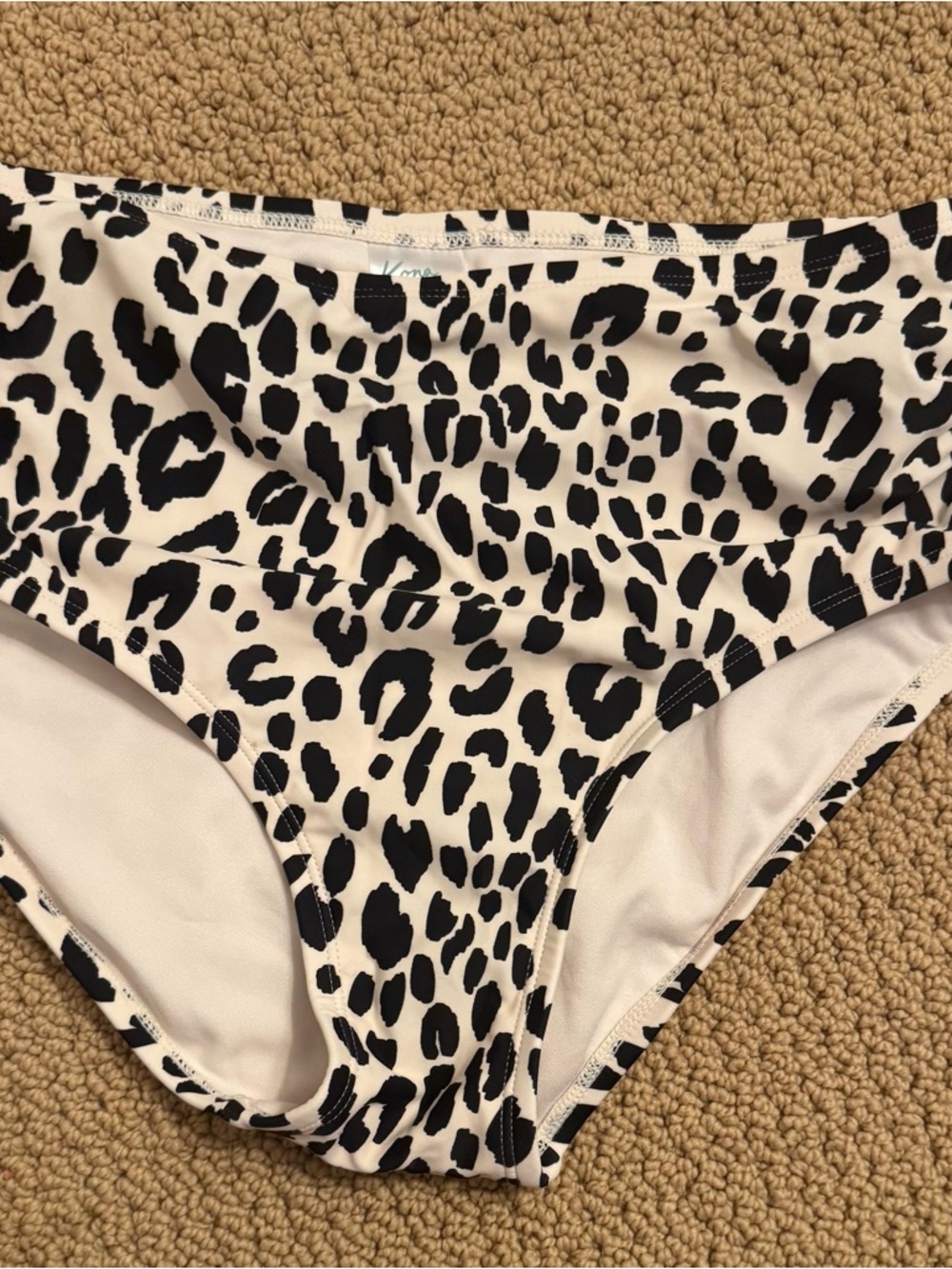 Kona Sol High Rise Bikini Bottoms, M